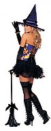 Pin-up witch costume